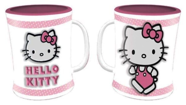 Hello Kitty Tasse Pink Emboss