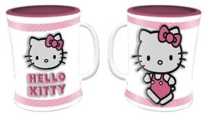Hello Kitty Tasse Pink Emboss