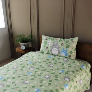 Mein Nachbar Totoro Natsu Bettwäsche Totoro Green Leaf