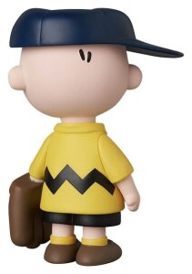 MLB × Peanuts UDF PVC Figur New York Yankees Charlie Brown 9 cm