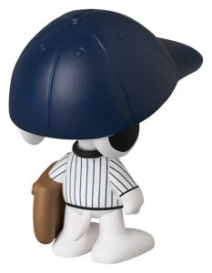 MLB × Peanuts UDF PVC Figur New York Yankees Snoopy 7 cm