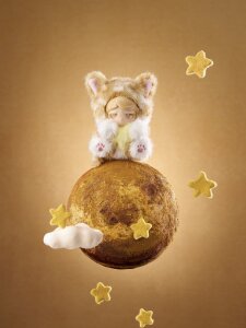 Planet Cat Wishing Star Series Minifiguren Blind Box Display 11 cm (6)