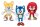 Sonic - The Hedgehog Plüschfiguren Classic & Friends 30 cm Sortiment (24)