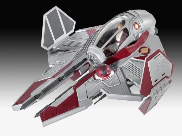 Star Wars Starter Kit Modellbausatz Obi-Wans Starfighter 10 cm