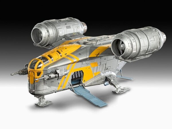 Star Wars The Mandalorian and Grogu Revell Modellbausatz 1/72 Razor Crest 34 cm