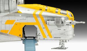 Star Wars The Mandalorian and Grogu Revell Modellbausatz 1/72 Razor Crest 34 cm