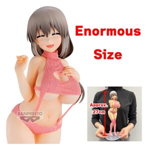 Uzaki-chan Wants to Hang Out! Eternal Romance PVC-Figur Tsuki Uzaki (Sweater Swimsuit Ver.) 27 cm