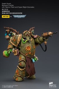 Warhammer 40,000 Actionfigur Death Guard Biologus Putrifier 12 cm