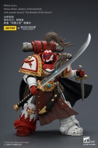 Warhammer The Horus Heresy Actionfigur White Scars Hibou Khan, Seeker of Atonement 12 cm