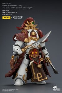 Warhammer The Horus Heresy Actionfigur White Scars Qin Xa - Master of the Keshig 14 cm