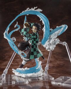 Demon Slayer S.H. Figuarts Zubehör-Set Tanjiro Kamado & Giyu Tomioka Water Breathing Option Parts Set