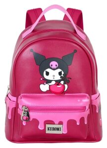 Sanrio Small Heady Rucksack Kuromi Cherry