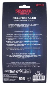 Stranger Things Stoffaufnäher 5er-Pack
