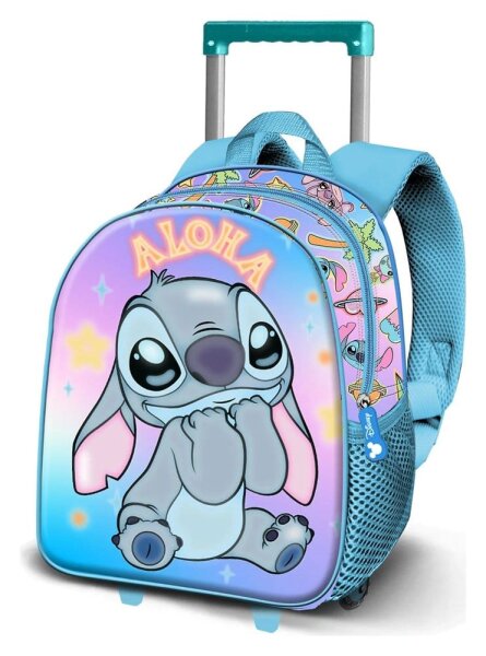 Lilo & Stitch 3D Rucksack mit Rollen Mischievous