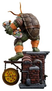 Teenage Mutant Ninja Turtles Art Scale Statue 1/10 Michelangelo Unleashed 24 cm
