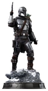 The Mandalorian & Grogu Art Scale Statue 1/10 The Mandalorian and Grogu 25 cm