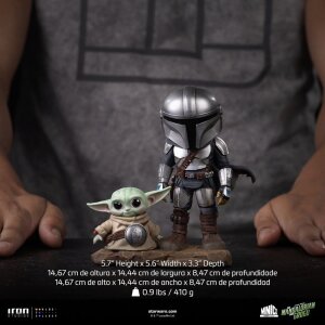 The Mandalorian & Grogu MiniCo Figur The Mandalorian and Grogu