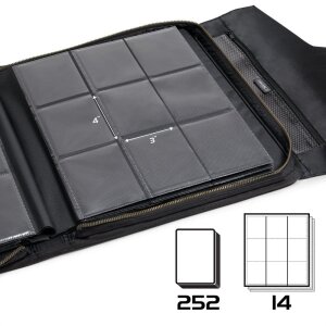 Enhance TCG Series Sammelkartenalbum Schwarz (252 Karten)