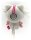 Hazbin Hotel Schlüsselanhänger Plüsch Angel Dust Kitty 13 cm