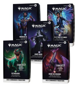 Magic the Gathering Grundstein-Commander-Decks Umkarton...