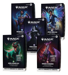 Magic the Gathering Grundstein-Commander-Decks Umkarton...