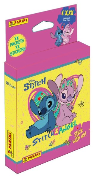 Stitch & Angel Sticker Eco-Blister *DE*