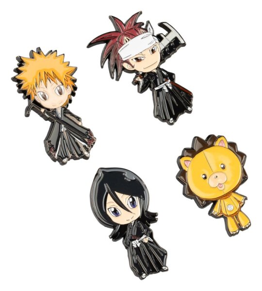 Bleach Ansteck-Pins 4er Set