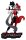 DC Direct Harley Quinn: Red, White & Black Statue 1/10 Harley Quinn by Alex Garner 21 cm