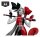 DC Direct Harley Quinn: Red, White & Black Statue 1/10 Harley Quinn by Alex Garner 21 cm