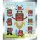 Domo-kun 3D PVC-Taschenanhänger Serie 1 Display (24)