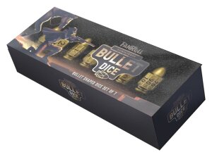 FanRoll Resin Bullet Poly Würfel Set Gunslinger (7)