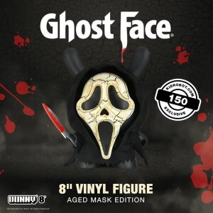 Ghost Face Dunny Art Toy Vinyl Figur Aged Mask Edition 20 cm