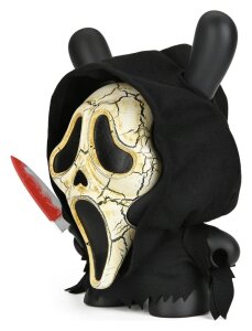 Ghost Face Dunny Art Toy Vinyl Figur Aged Mask Edition 20 cm