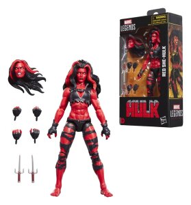 Hulk Marvel Legends Actionfigur Red She-Hulk 15 cm
