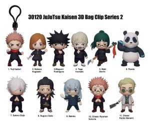 Jujutsu Kaisen 3D PVC-Taschenanhänger Serie 2...