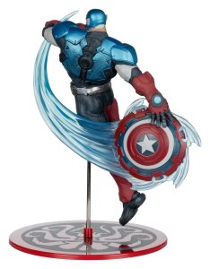 Marvel Rivals Collection 1/10 Actionfigur Captain America 20 cm
