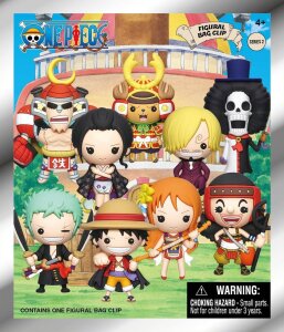 One Piece 3D PVC-Taschenanhänger Serie 2 Display (24)