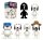 Peanuts ReAction Actionfiguren Snoopys Siblings Wave 10 Blind Box 10 cm Display (12)