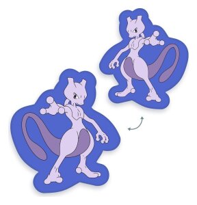 Pokemon Dekokissen Mewtu 36 cm