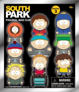 South Park 3D PVC-Taschenanhänger Serie 3 Display (24)