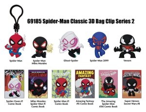 Spider-Man Classic 3D PVC-Taschenanhänger Serie 2...