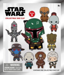 Star Wars Most Wanted Bounty Hunters 3D PVC-Taschenanhänger Serie 1 Display (24)