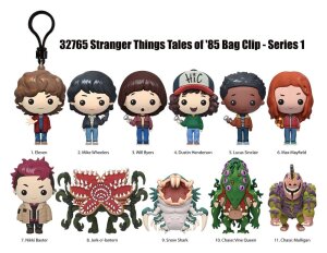 Stranger Things Tales of 85 3D PVC-Taschenanhänger...