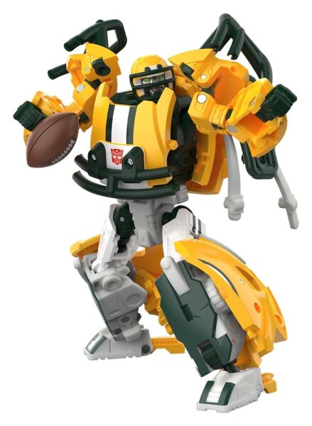 Transformers x NFL Actionfigur Green Bay Packers: Tundra Prime 14 cm