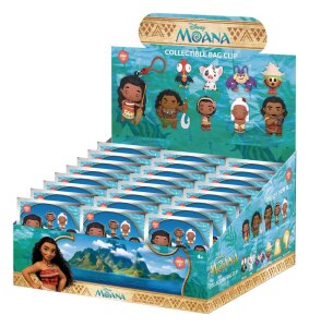Vaiana 3D PVC-Taschenanhänger Serie 2 Display (24)