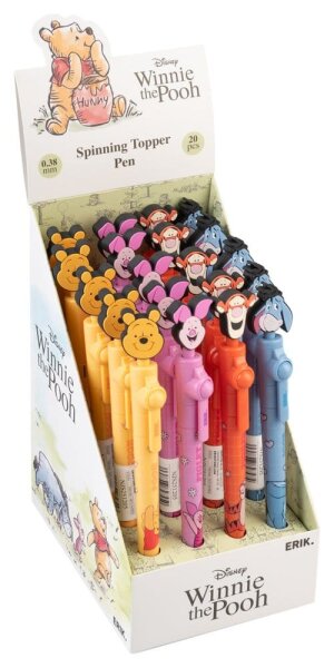 Winnie the Pooh 100. Jubiläum Stifte mit drehbarem Aufsatz Display (20)