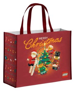 Lego Einkaufstasche Frohe Weihnachten