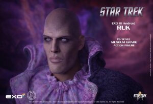 Star Trek: Raumschiff Enterprise Actionfigur 1/6 Ruk EXO III Android 33 cm