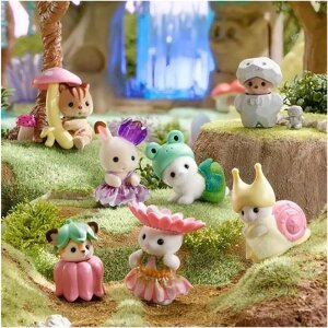 Sylvanian Families Minifiguren Waldfeen Babyfreunde Überraschungstüte 5 cm Display (16)