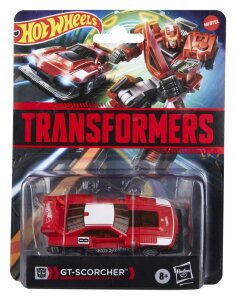 Transformers x Hot Wheels Collaborative Deluxe Class Actionfigur GT-Scorcher 13 cm